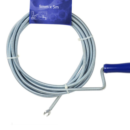 Przetykacz - sprężyna do rur 9mm x 5m G73150