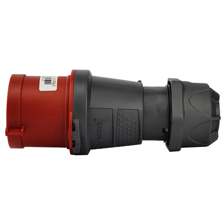 Wtyczka przenośna CEE 4P 32A VDE IP44 400V TP-Electric 3126-301-1601