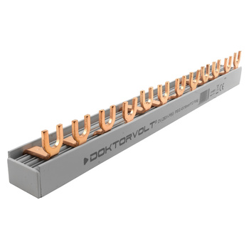 Szyna łączeniowa grzebieniowa PS/G 4-fazowa 12-modułowa 16mm2 DV-2831-PSG