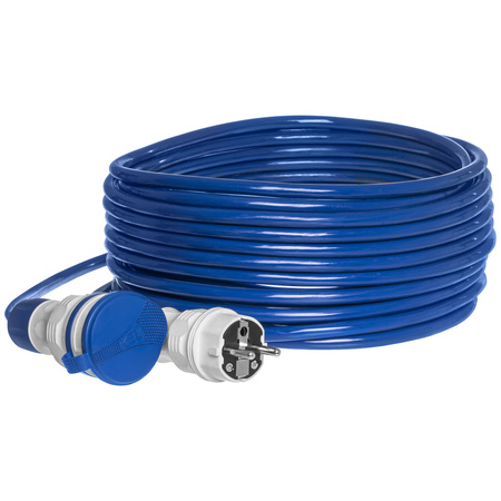 Przedłużacz PS-X1/44S 25m 250V 16A 2P+Z H07BQ-F 3×1,5 mm² IP44 W-99177