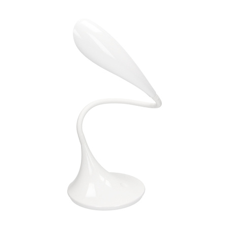 CIRRUS LED 4.5W. lampka biurkowa. 400lm. 3000K. biała OR-LB-1507/W