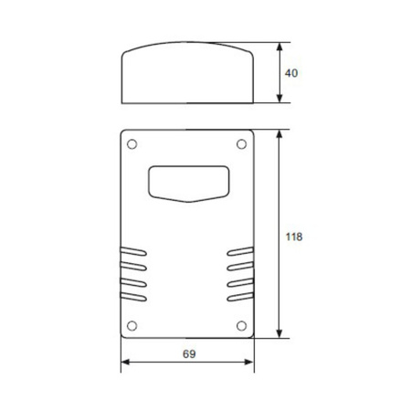 Czujnik zmierzchowy 1500W IP44 do LED CZ2 GTV CZ-CZ2000-00