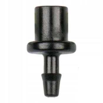 Łącznik do emiterów i kroplowników patykowych wejście 4mm wtyk na wąż 3x5mm Bradas DSK-5231L4