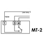 Regulator pokojowy temperatury Termostat MT-2 XBS