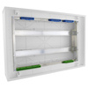 Rozdzielnica podtynkowa DARP-48 48 modułowa 2x24 IP54 z aluminiowymi drzwiami E-P 9.224
