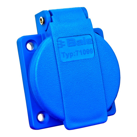 Gniazdo tablicowe 230V 16A bezśrubowe Schuko Bals OEM-71099