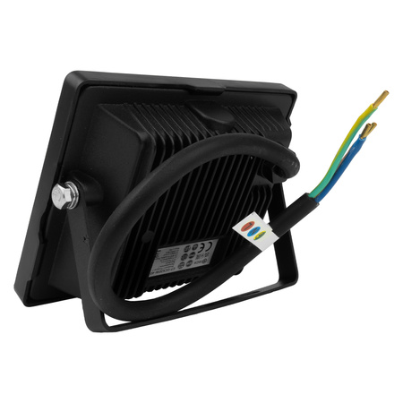 Naświetlacz LED 20W GTV czarny IP65 oświetlenie zewnętrzne 1600lm GT-GCX20W-40