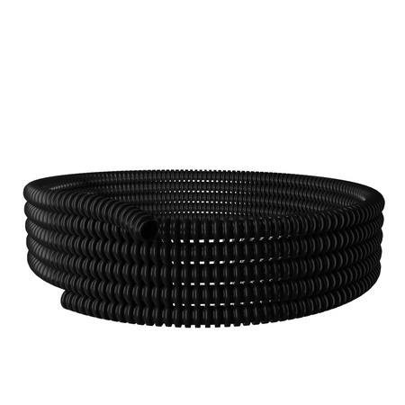 Rura spiralna GUS 16 mm czarna 30 m peszel OLGFE16