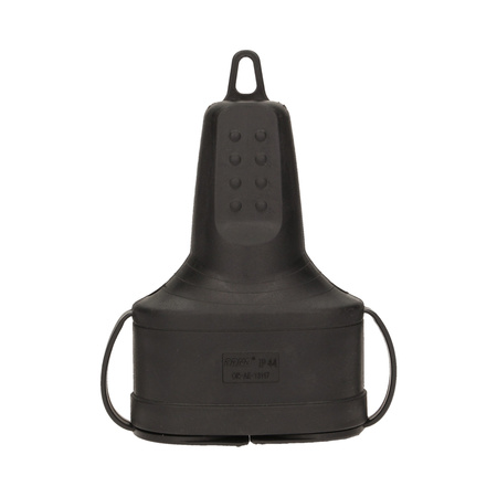 Hermetyczne. podwójne gniazdo gumowe 2P+Z. IP44 OR-AE-13117