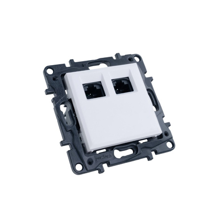 Gniazdo podwójne RJ45 863160