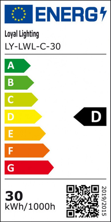 Lampa naświetlacz przenośny LED na stojaku z wtyczką 30W LY-LWL-C-30
