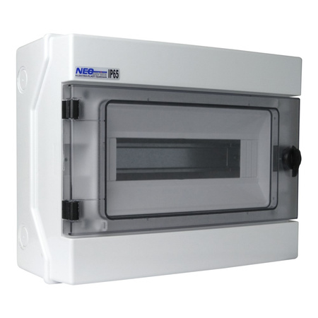 RH-12 Rozdzielnica hermetyczna natynk rozdzielnia 12modułowa IP65 VDE E-P 36.12