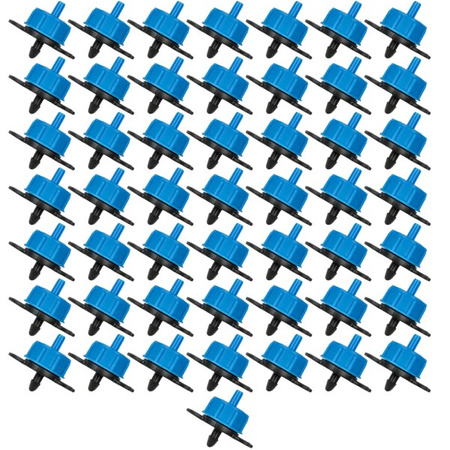 50x Kroplownik z przepływem turbulentnym 2l/h wyjście 4mm Bradas DSE-TOD02-50