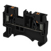 Złączka szynowa przelotowa zaciskowa czarna 2,5mm2 1P UL DS2.5-01P-13-00A(H)