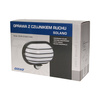 SOLANO. oprawa ogrodowa z czujnikiem ruchu 180st. 1x60W. E27. IP44. plastik. czarna