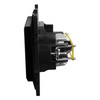 Gniazdo komputerowe pojedyncze RJ45 kat.6 UTP czarne Niloe Step 863563