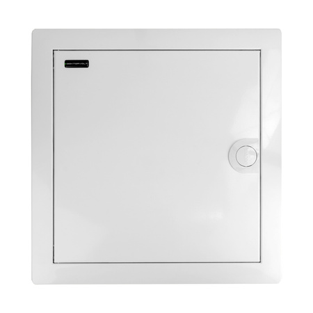 Rozdzielnica modułowa podtynkowa 1x12 zabezpieczona 8xMCB 1xRCCB VDE okablowana skrzynka elektryczna Hager 356x348x98mm Doktorvolt DV-6197-PT