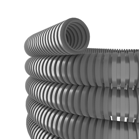 Rura karbowana bezhalogenowa z pilotem peszel 32 mm 25 m 750N FEPCTHF32