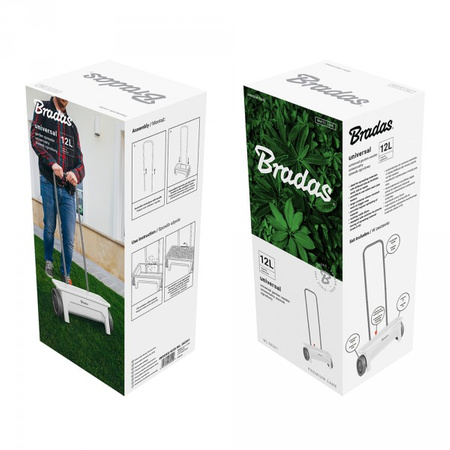 Uniwersalny siewnik ogrodowy 12l WHITE LINE BRADAS WL-SE201