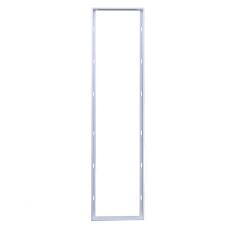 Ramka montażowa do panelu LED 120x30 biała aluminium C71-RNT123-WH-ECO
