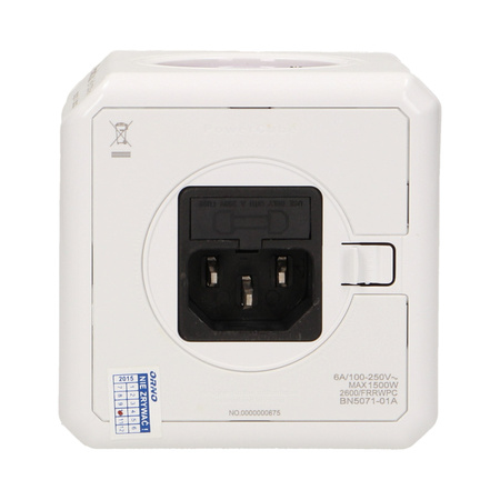 Rozgałęźnik Power Cube ReWirable + 4 wtyczki podróżne 1820/FRRW4P
