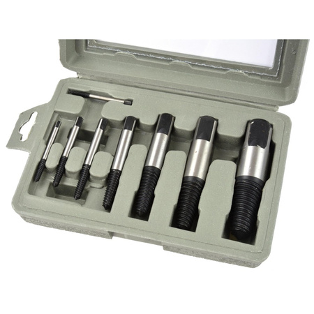 Wykrętaki do zerwanych śrub 8 elementów G30031