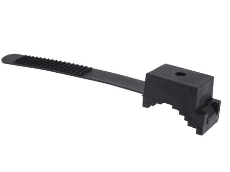 100szt. Uchwyt paskowy UP 30 UV czarny E-P 12.12