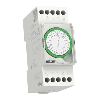 Analogowy przekaźnik czasowy z programem tygodniowym AC 230V ELKO ATS-2WR