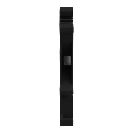 Złączka szynowa przelotowa czarna śrubowa 4mm2 1P VDE UL PC4-01P-13-00A(H)