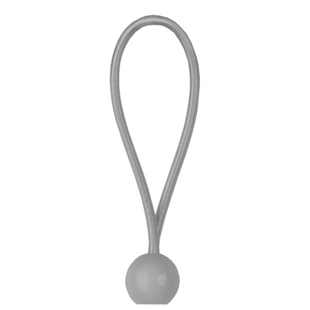 Guma elastyczna z kulką 0,5mmx20cm szary Bradas BCB-0520GY-L