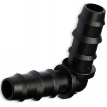 Kolanko z wtykiem na wąż 12mm do węży nawadniających Bradas DSWA02-12L