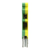 Złączka szynowa żółto-zielona PE śrubowa 4mm2 3-przewodowa 1P PC4-TW-PE-01P-1Y-00A