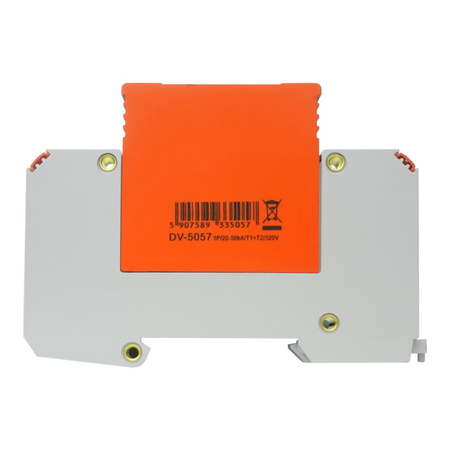 Ogranicznik przepięć ochronnik 1P 20-50kA AC T1/T2 Doktorvolt DV-5057