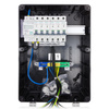 Rozdzielnica budowlana z licznikiem 1F Siemens pTD-S 6x230V gniazda Menneks Schuko Doktorvolt DV-4814-D