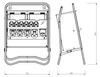 Rozdzielnica U32 32A 3x16A 6x230V gniazdo odbiornikowe 32A U GBSN 2469014 Garo 01306-30