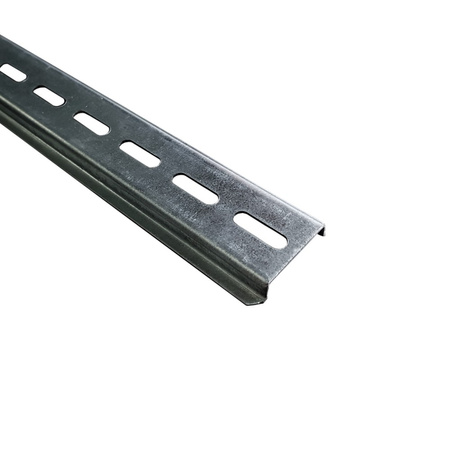 Szyna montażowa perforowana DIN TH-35 o długości 15cm wspornik montażowy Doktorvolt DV-0915-TH-P