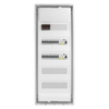 Rozdzielnica modułowa podtynkowa 5x12 zabezpieczona 14xMCB 2xRCCB VDE  okablowana skrzynka elektryczna Hager 880,50x348x94,5mm zaciski rozgałęźne L1, L2, L3, N, PE Doktorvolt DV-6289-PT
