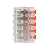 Złączka instalacyjna zaciskowa 5-przewodowa na dowolny przewód 0.2-4mm2 IEC 450V/32A 10 szt. OR-SZ-8005/5/10