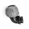 Kolanko do rur PE 25mm 90° z gwintem wewnętrznym 1/2" PN10 DSRA10K25F12