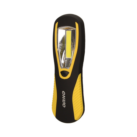 Latarka warsztatowa LED COB 3W. 200lm. 3 x AA magnes. haczyk OR-LT-1526