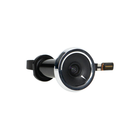 Elektroniczny wizjer do drzwi 4". szerokokątny obiektyw. bateryjny. srebrny OR-WIZ-1107