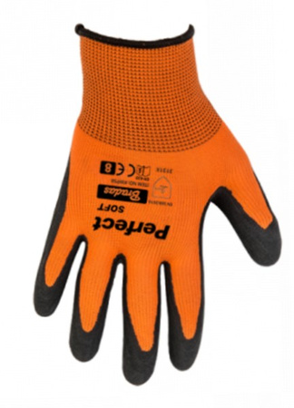 Rękawice ochronne PERFECT SOFT lateks rozmiar 8 BRADAS RWPS8