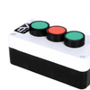 Kaseta sterownicza 3 przyciski 10/6A 230V IP65 DV-0089