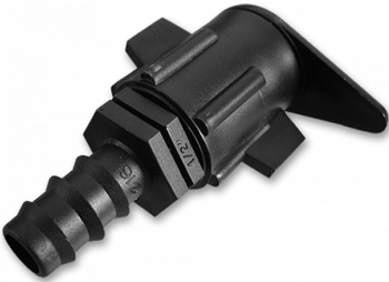 Wpinka do flat węża z wtykiem na wąż 16mm Bradas DSWA08-16L