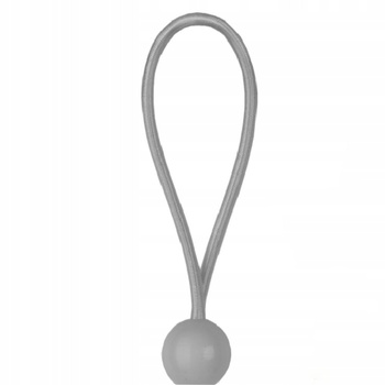 10szt. zestaw gum z kulką 10x15cm szary Bradas BCB-0515GY-B