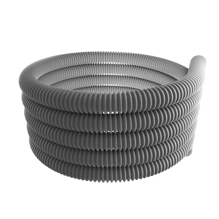 Rura spiralna GUS 25 mm szara 30 m peszel OLG0025