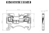Złączka szynowa przelotowa zaciskowa czarna 1,5mm2 1P UL DS1.5-01P-13-00A(H)