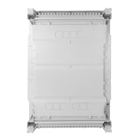 Rozdzielnica modułowa podtynkowa 2x12 zabezpieczona 8xMCB 1xRCCB VDE  okablowana skrzynka elektryczna Hager 505,50x348x98mm zaciski rozgałęźne L1, L2, L3, N, PE Doktorvolt DV-6210-PT