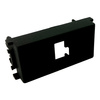 Maskownica ramka do gniazd internet ethernet KM35SB black 1M TEM KA21 do PD12 1831 KM35SB-U