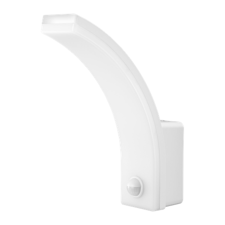 FRENIT LED 20W oprawa ogrodowa z czujnikiem ruchu 1800lm IP65 4000K funkcja przyciemnienia biała AD-OP-6204WLPMR4